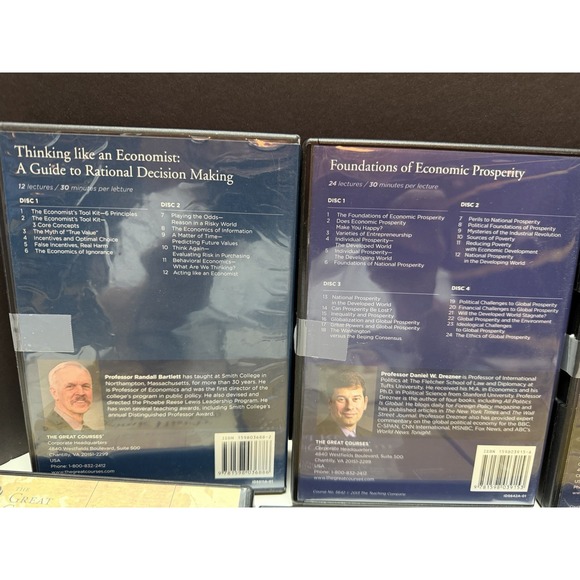 12‎ Great Courses DVDs Highschool Homeschool Economics History Science & MORE - Picture 2 of 7